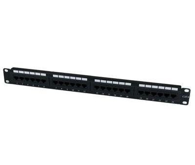 24 Port 1U Cat6 Patch Panel For Cheap