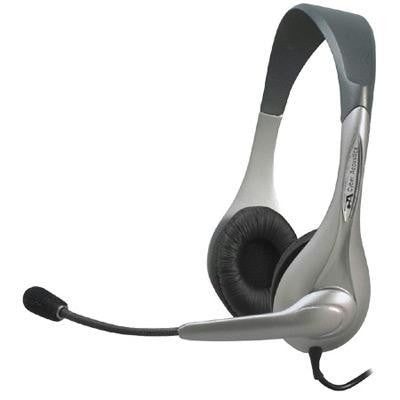 Silver OEM Stereo Headset-Mic Online Hot Sale