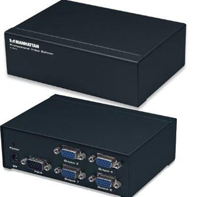 4 Port Prof Video Splitter Hot on Sale