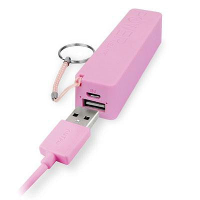 2600mAh Powerbank Pink Hot on Sale