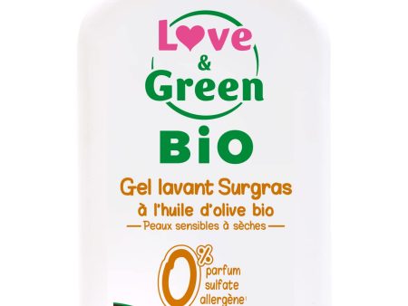 Love & Green – Gel Limpiador Surgras 0% Perfume, Sulfatos y Parabenos 500 ml Embalaje Deteriorado Sale