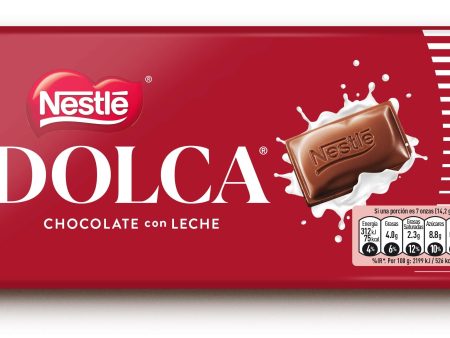 Tabletas de Chocolate con Leche Nestlé Dolca - Pack de 34 unidades Embalaje Deteriorado Cheap