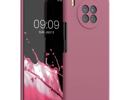 Funda kwmobile Compatible con Huawei Nova 8i - Case TPU y Silicona antigolpes - Rosa Oscuro Embalaje Deteriorado For Cheap