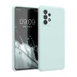 Funda kwmobile Compatible con Samsung Galaxy A52   A52 5G   A52s 5G - TPU y Silicona antigolpes - Apto Carga inalámbrica - Menta Cool Embalaje Deteriorado Cheap