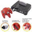 Controlador Retro Gamepad 64 N64 para Consola Nintendo 64 (Rojo) Embalaje Deteriorado Online