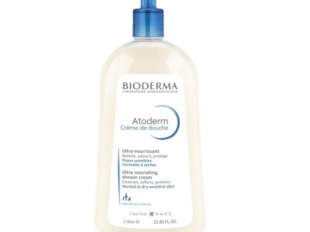 (Sin Dosificador) BIODERMA ATODERM Crema Ducha para Piel Muy Seca - 1 litro Embalaje Deteriorado Online now