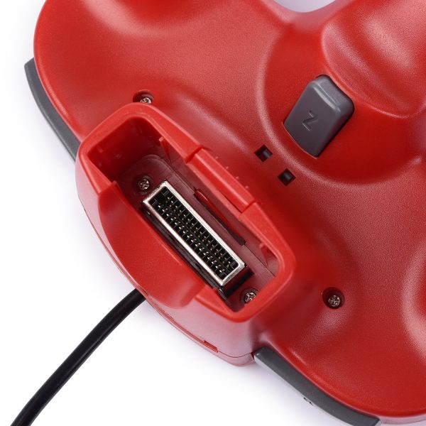 Controlador Retro Gamepad 64 N64 para Consola Nintendo 64 (Rojo) Embalaje Deteriorado Online