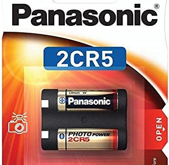 ?Corp. Panasonic Pila de Litio Panasonic 2CR5 6V - Blister 1 Embalaje Deteriorado (Cad: 31 12 2033) Online now