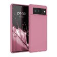 Funda kwmobile para Google Pixel 6 - Diseño elegante y resistente - Rosa Oscuro Embalaje Deteriorado For Discount