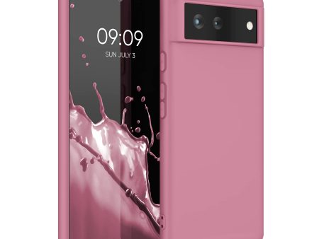 Funda kwmobile para Google Pixel 6 - Diseño elegante y resistente - Rosa Oscuro Embalaje Deteriorado For Discount