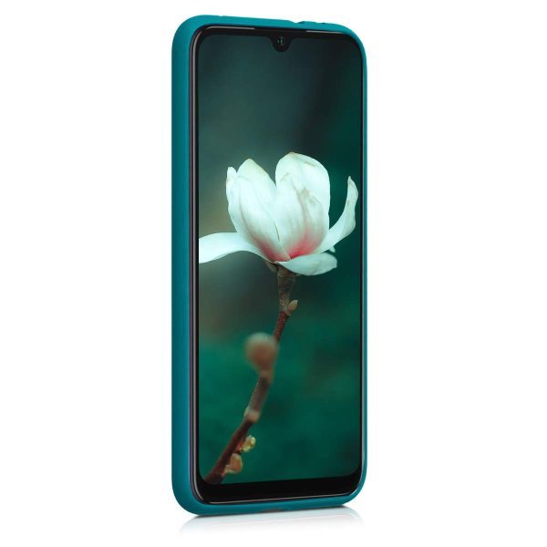 Funda kwmobile para Xiaomi Mi A3   CC9e - Ultrafina de TPU y Silicona con Bordes elevados anticaídas - petróleo Mate Embalaje Deteriorado Sale