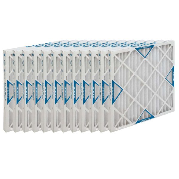 Koch Air Filter 16 x 20 x 1 MERV 13 Pleated Air Filter - 12 Pack For Cheap