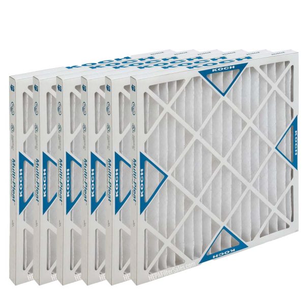 Koch Air Filter 20 x 25 x 4 MERV 13 Pleated Air Filter - 6 Pack Discount