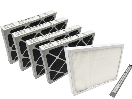 Clean Comfort & Goodman HEPA Home Air Cleaner Replacement Filter Bundle For Sale