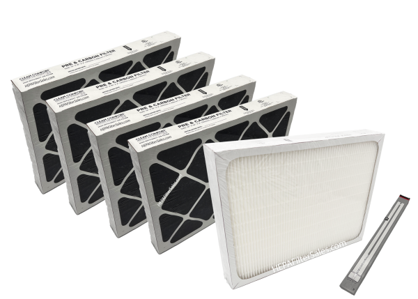 Clean Comfort & Goodman HEPA Home Air Cleaner Replacement Filter Bundle For Sale